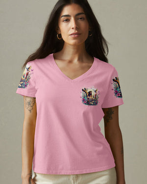 Prayer Is The Road To Heaven Women's All Over Print Shirt - Tyqy2003254