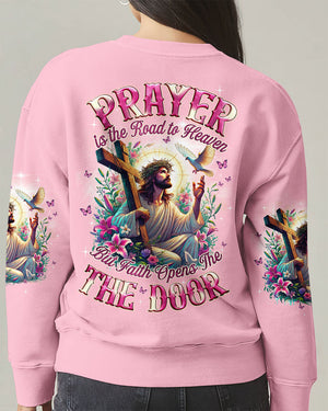 Prayer Is The Road To Heaven Women's All Over Print Shirt - Tyqy2003254