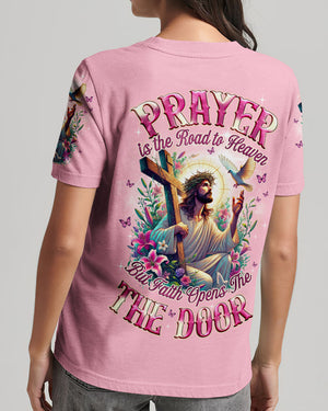 Prayer Is The Road To Heaven Women's All Over Print Shirt - Tyqy2003254