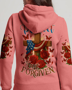Not Perfect Just Forgiven Women's All Over Print Shirt - Tyqy2005251