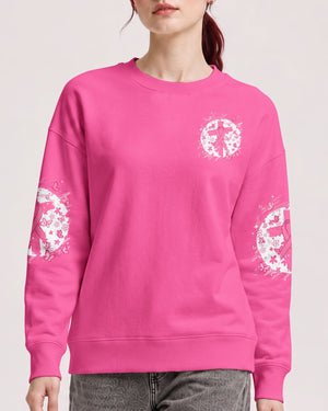 In October We Wear Pink Breast Cancer Awareness Women's All Over Print Shirt - Tyqy2007263