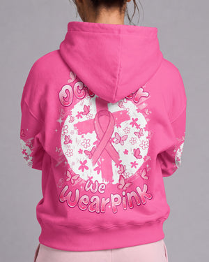 In October We Wear Pink Breast Cancer Awareness Women's All Over Print Shirt - Tyqy2007263