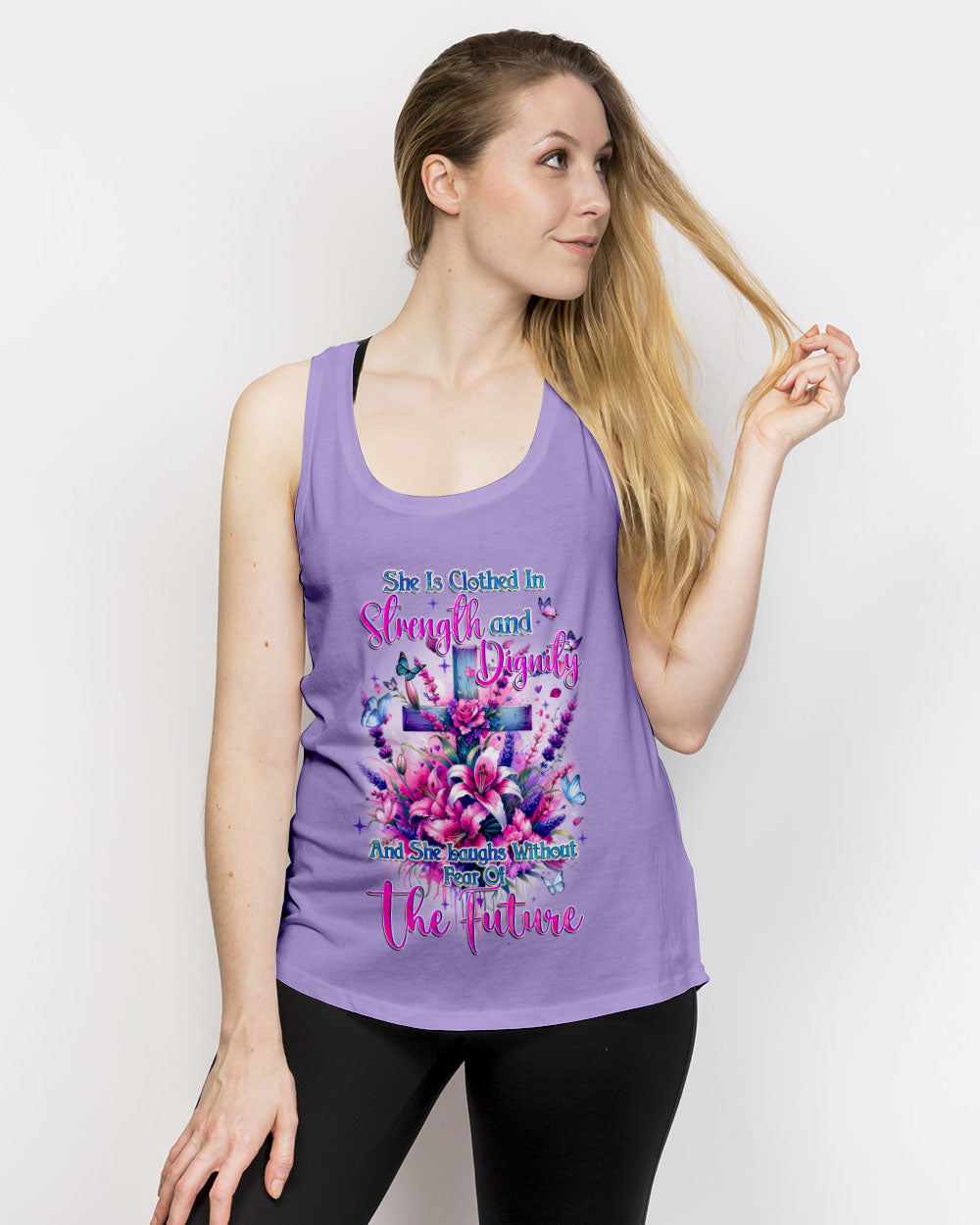 Strength And Dignity Women's All Over Print Shirt - Tyqy2012231