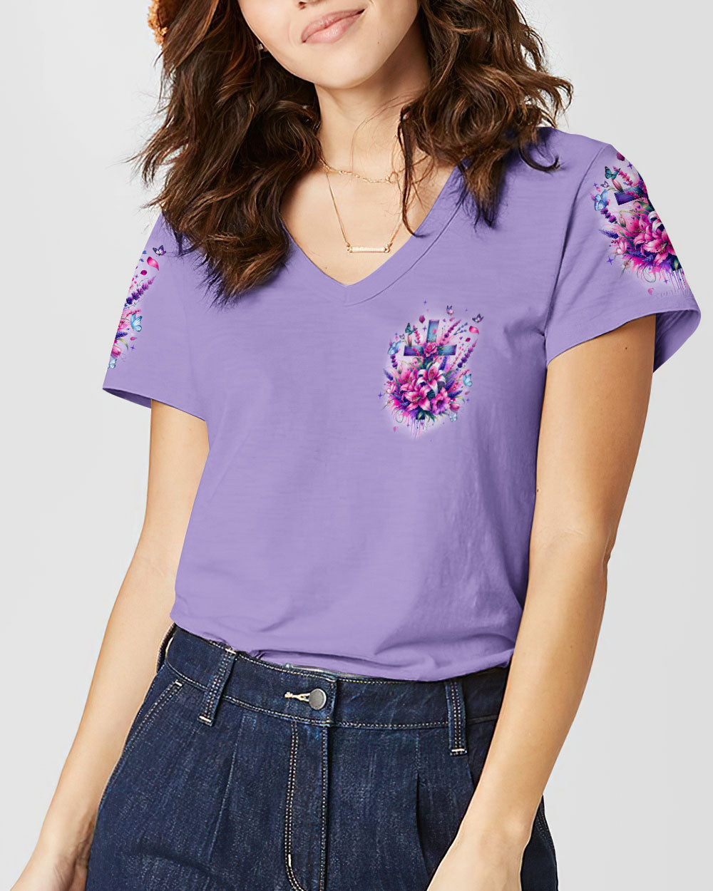 Strength And Dignity Women's All Over Print Shirt - Tyqy2012231