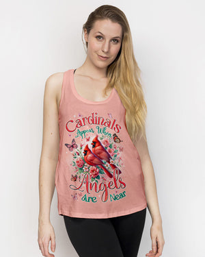 When Cardinals Appear Angels Are Near Women's All Over Print Shirt - Tyqy2101251