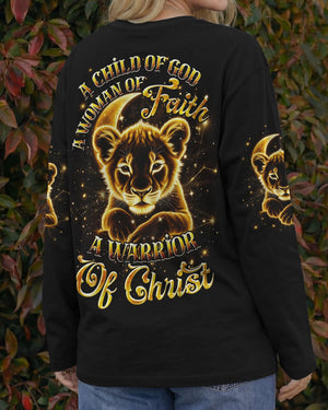 A Child Of God Lion Women's All Over Print Shirt - Tyqy2101261