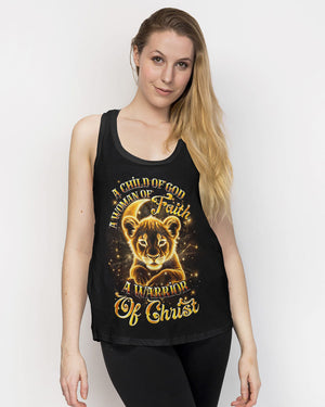 A Child Of God Lion Women's All Over Print Shirt - Tyqy2101261