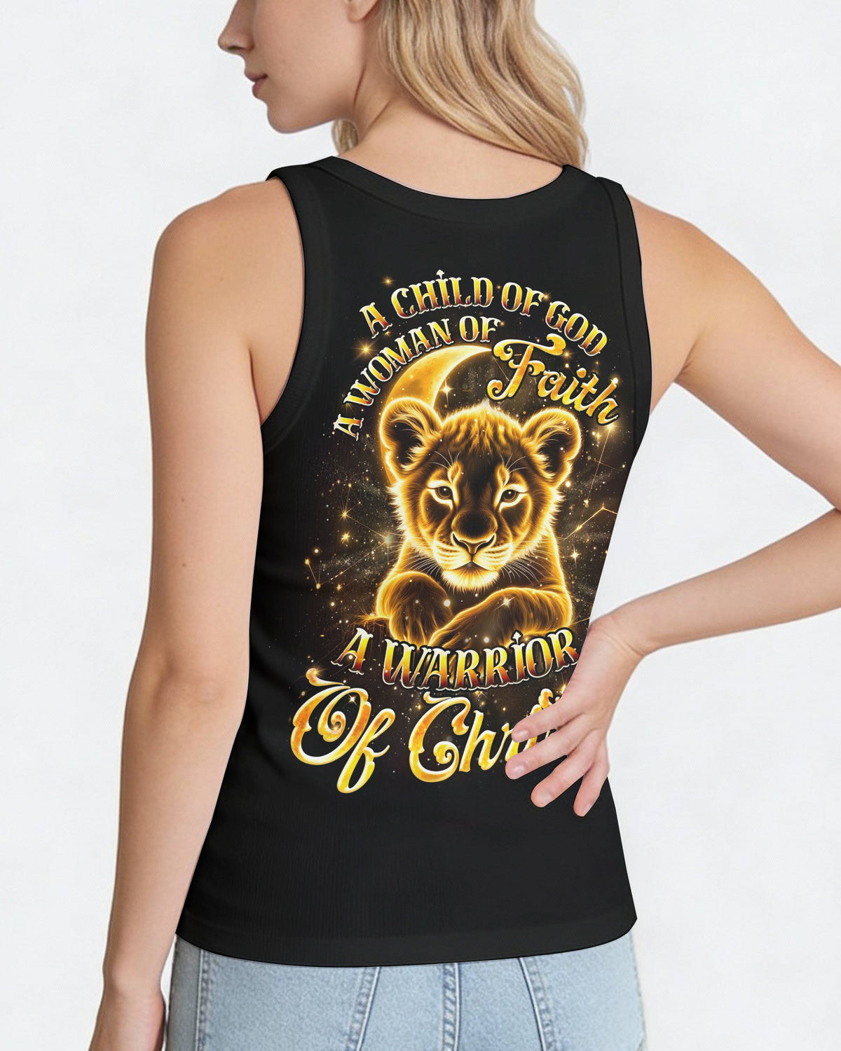 A Child Of God Lion Women's All Over Print Shirt - Tyqy2101261
