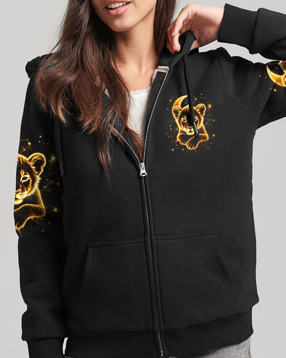 A Child Of God Lion Women's All Over Print Shirt - Tyqy2101261