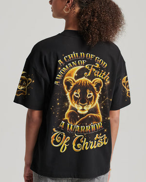 A Child Of God Lion Women's All Over Print Shirt - Tyqy2101261