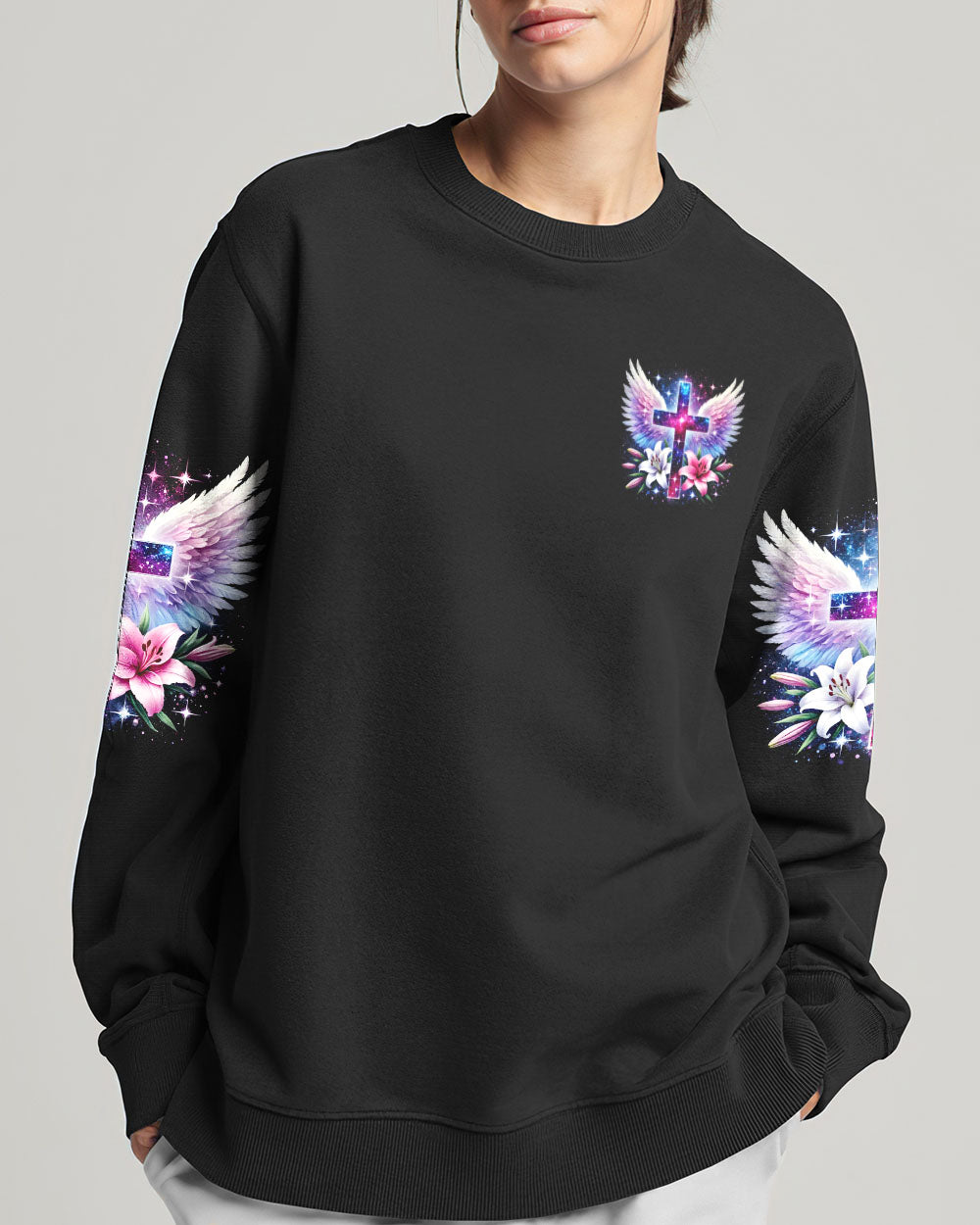 I Believe There Are Angels Among Us Women's All Over Print Shirt - Tyqy2102253