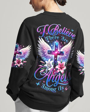 I Believe There Are Angels Among Us Women's All Over Print Shirt - Tyqy2102253