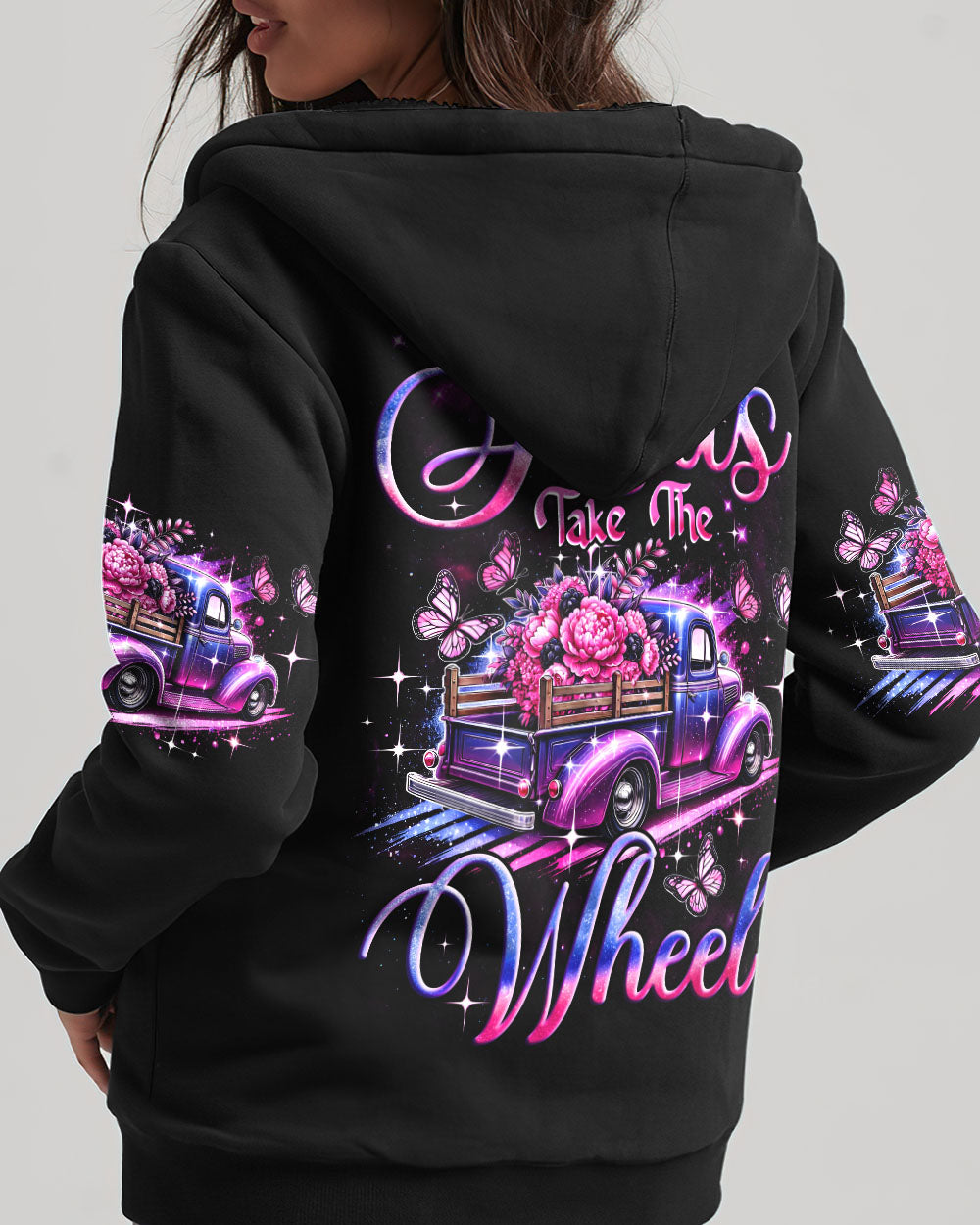Jesus Take The Wheel Women's All Over Print Shirt - Tyqy2202251
