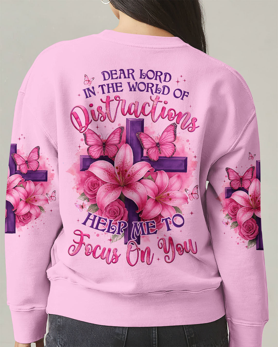 Dear Lord Help Me To Focus On You Women's All Over Print Shirt - Tyqy2204252