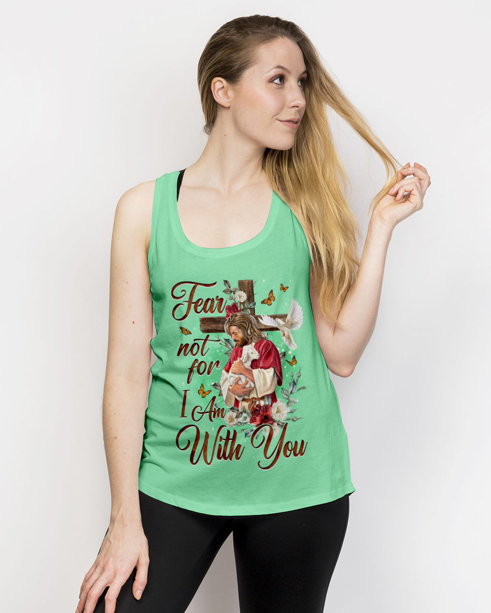 Fear Not For I Am With You Women's All Over Print Shirt - Tyqy2207243