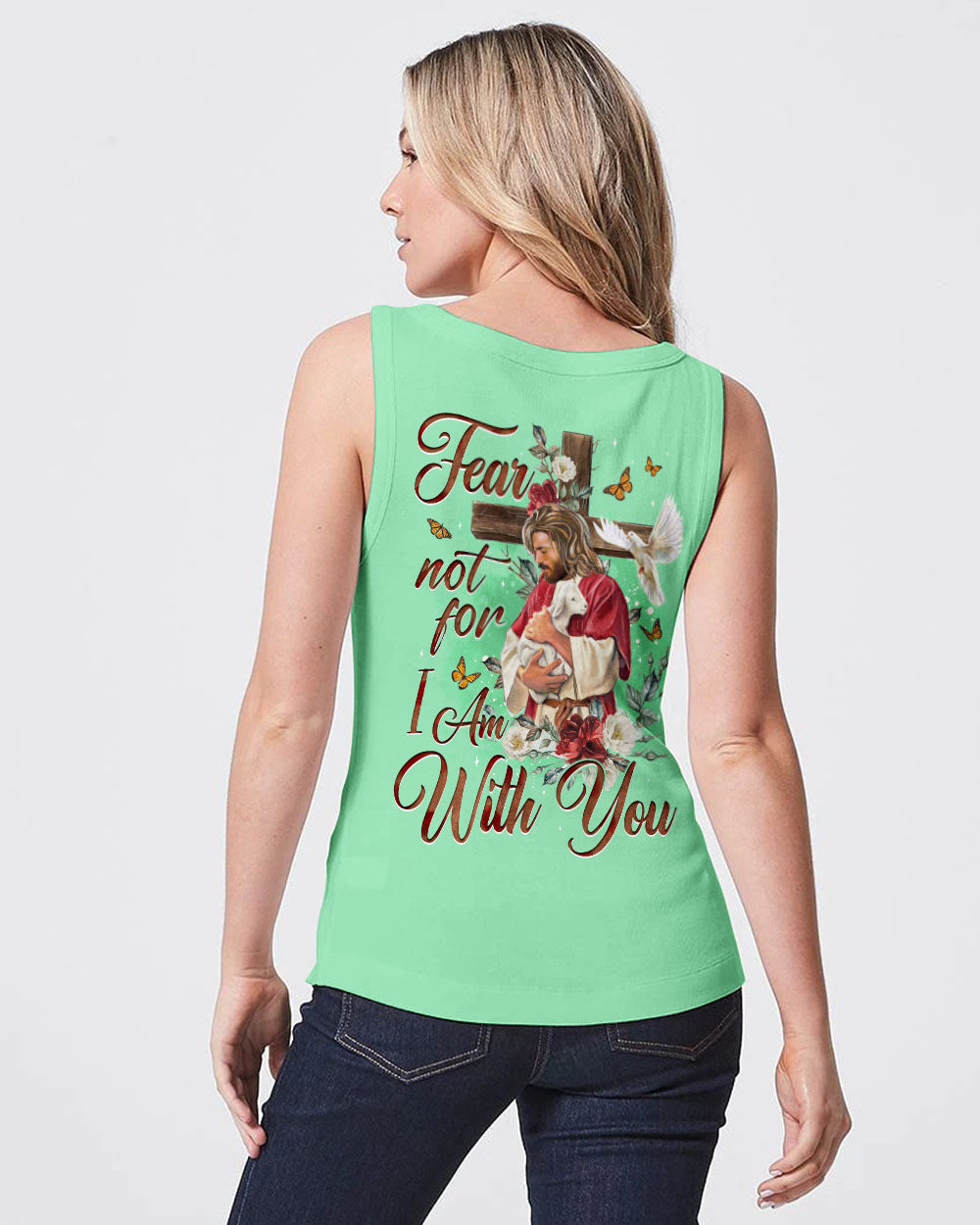 Fear Not For I Am With You Women's All Over Print Shirt - Tyqy2207243