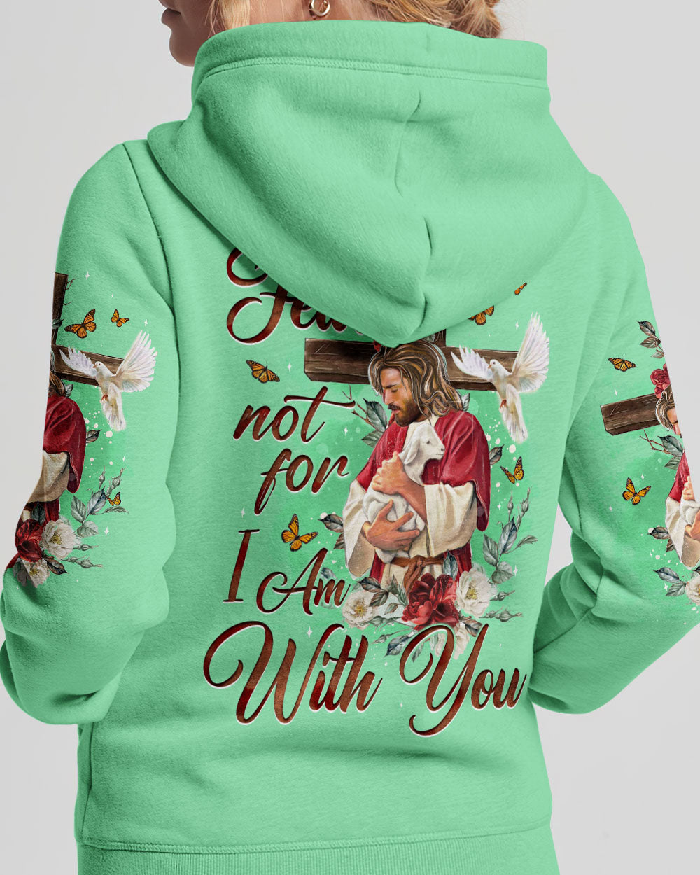 Fear Not For I Am With You Women's All Over Print Shirt - Tyqy2207243