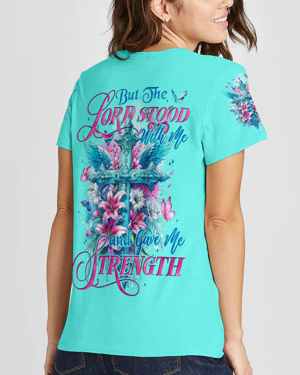 Lord Stood With Me Women's All Over Print Shirt - Tyqy2304243
