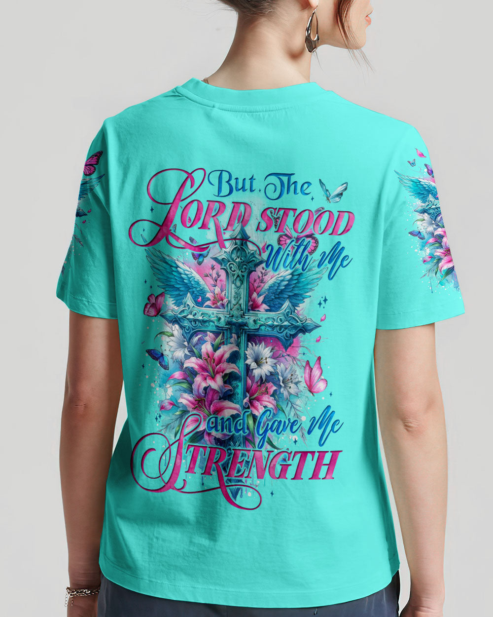 Lord Stood With Me Women's All Over Print Shirt - Tyqy2304243