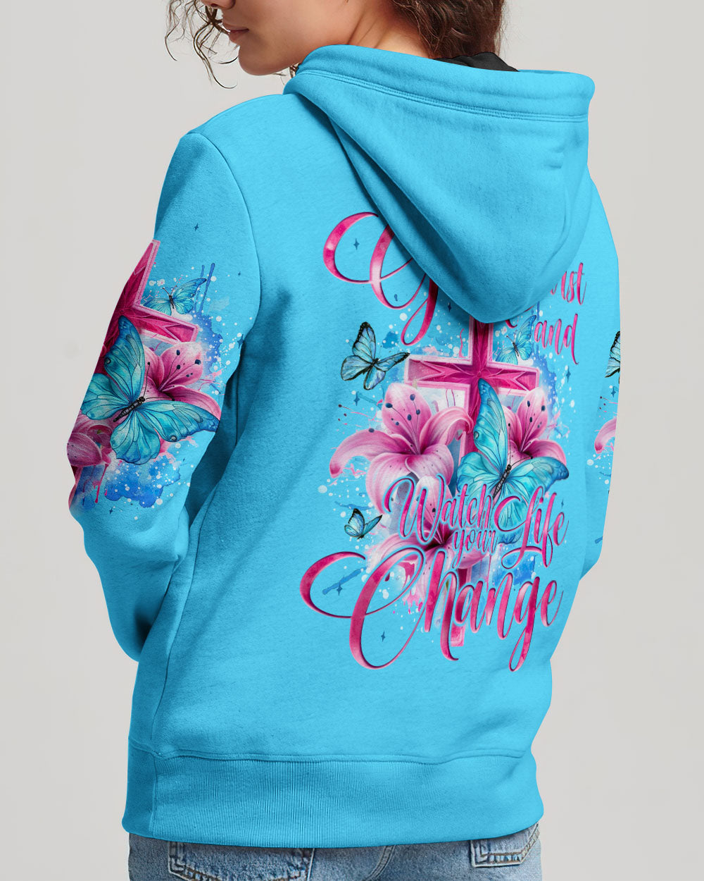Put God First And Watch Your Life Change Women's All Over Print Shirt - Tyqy2305245
