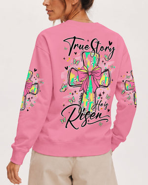 True Story He Has Risen Women's All Over  Print Shirt - Tyqy2307261