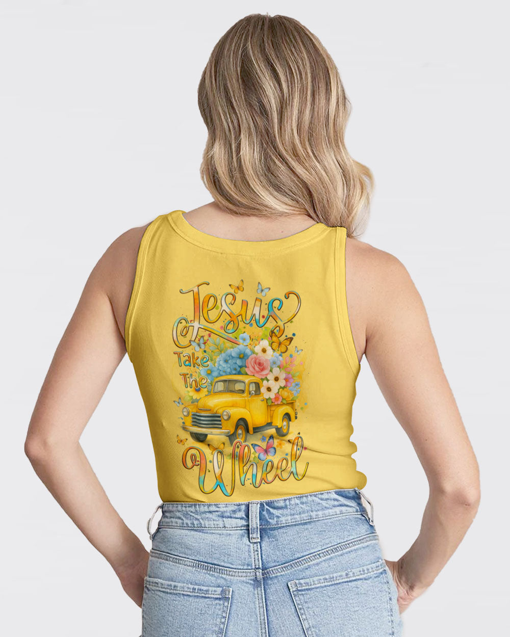 Jesus Take The Wheel Women's All Over Print Shirt - Tyqy2310251