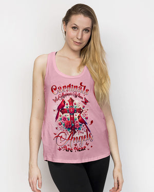 When Cardinals Appear Angels Are Near Women's All Over Print Shirt - Tyqy2402252