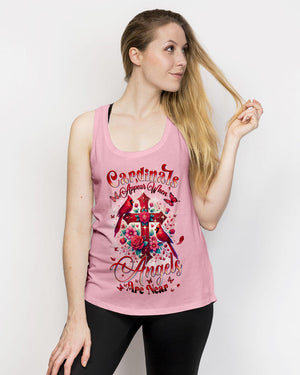 When Cardinals Appear Angels Are Near Women's All Over Print Shirt - Tyqy2402252