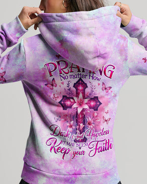 Keep Your Faith Women's All Over Print Shirt - Tyqy2405241