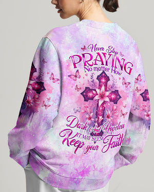 Keep Your Faith Women's All Over Print Shirt - Tyqy2405241