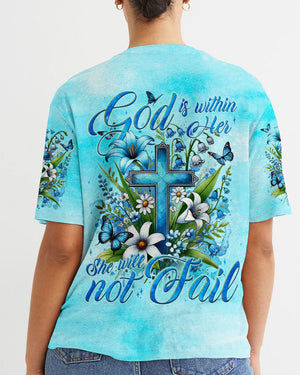 God Is Within Her Women's All Over Print Shirt - Tyqy2408241