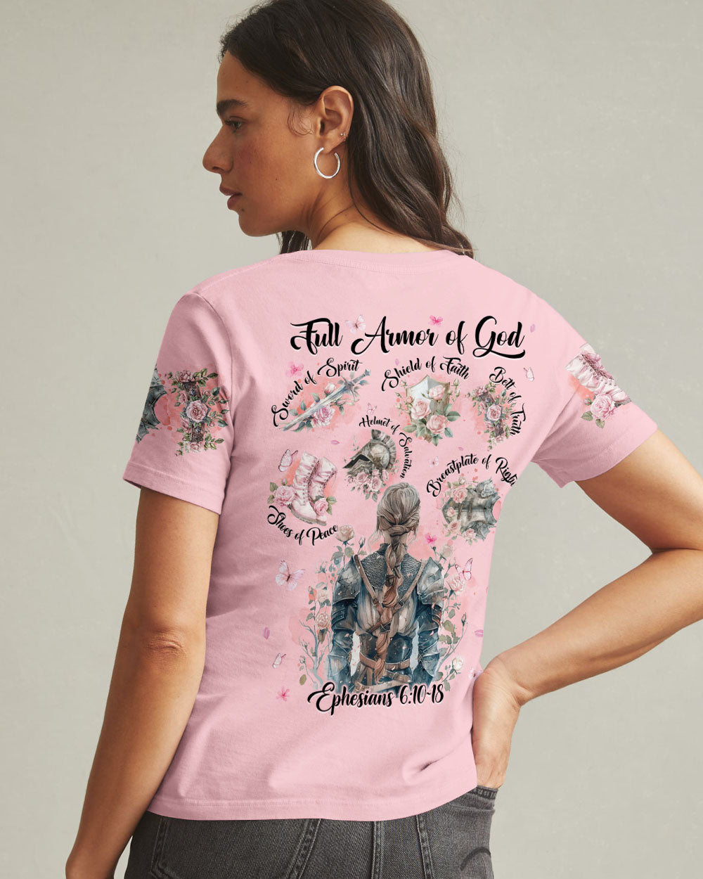 Full Armor Of God Women's All Over Print Shirt - Tyqy2409241