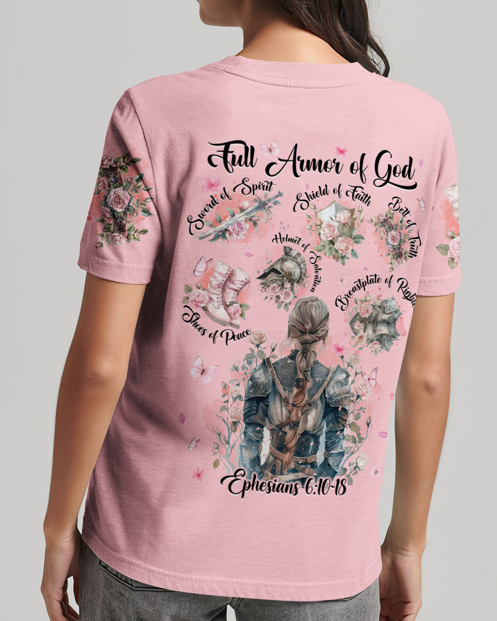Full Armor Of God Women's All Over Print Shirt - Tyqy2409241