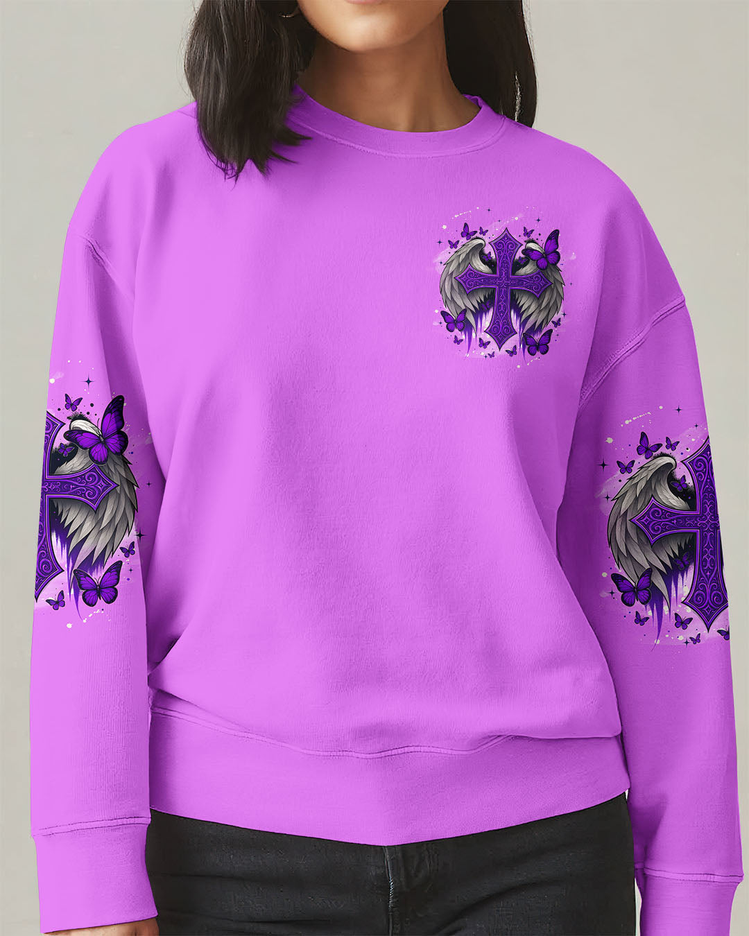 God Has You In His Arms Women's All Over Print Shirt - Tyqy2409251