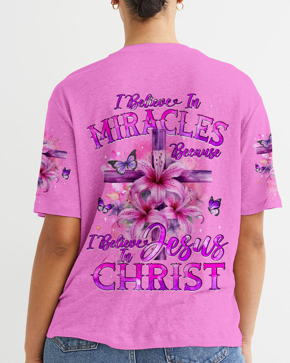 I Believe In Jesus Christ Women's All Over Print Shirt - Tyqy2606245