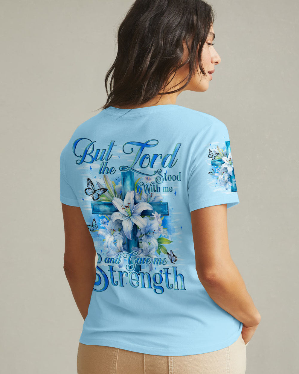 Lord Stood With Me Women's All Over Print Shirt - Tyqy2611241