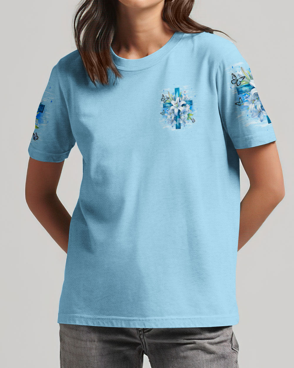 Lord Stood With Me Women's All Over Print Shirt - Tyqy2611241