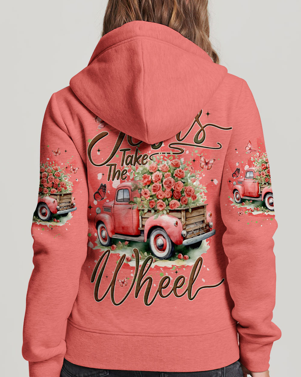 Jesus Take The Wheel Women's All Over Print Shirt - Tyqy2612252