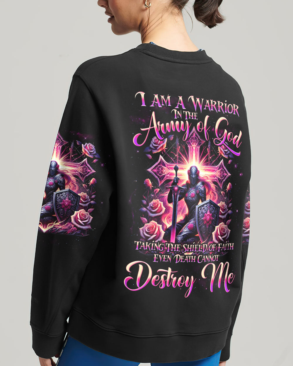 I Am A Warrior In The Army Of God Women's All Over Print Shirt - Tyqy2711241