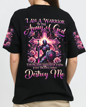 I Am A Warrior In The Army Of God Women's All Over Print Shirt - Tyqy2711241