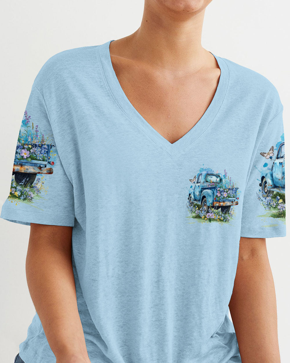 Jesus Take The Wheel Women's All Over Print Shirt - Tyqy2802243