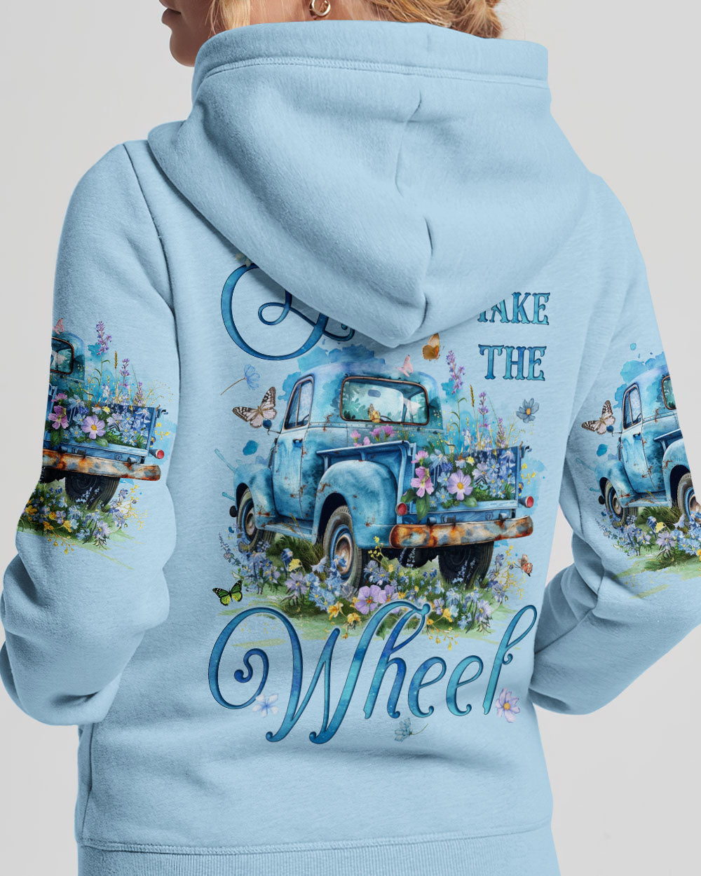 Jesus Take The Wheel Women's All Over Print Shirt - Tyqy2802243