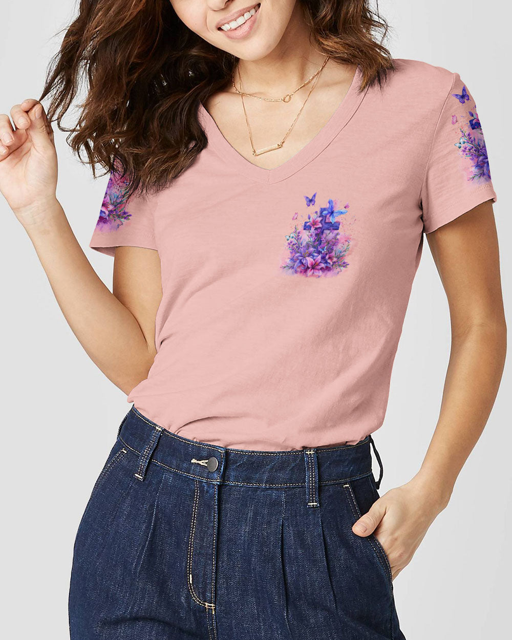 Lord Stood With Me Women's All Over Print Shirt - Tyqy2802245