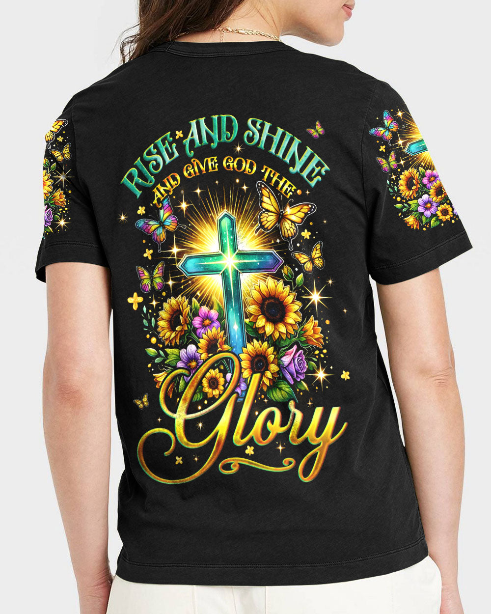Give God The Glory Women's All Over Print Shirt - Tyqy2802251