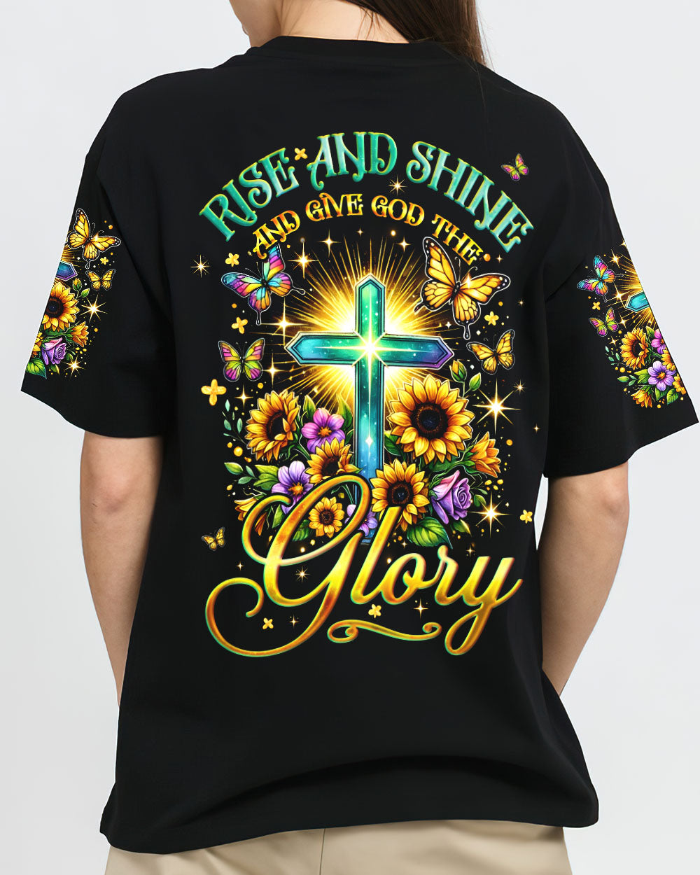 Give God The Glory Women's All Over Print Shirt - Tyqy2802251