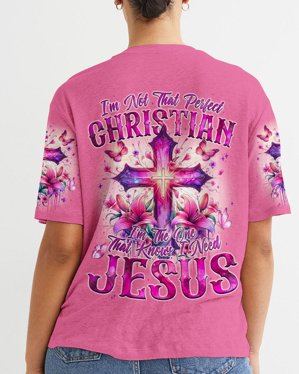 I Need Jesus Women's All Over Print Shirt - Tyqy2805242