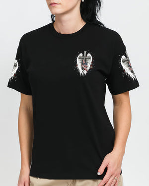 Under His Wings You Will Find Refuge Women's All Over Print Shirt - Tyqy2805253