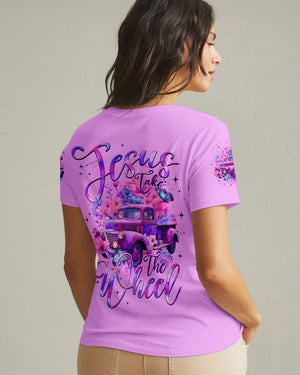 Jesus Take The Wheel Women's All Over Print Shirt - Tyqy2810252