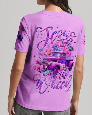 Jesus Take The Wheel Women's All Over Print Shirt - Tyqy2810252