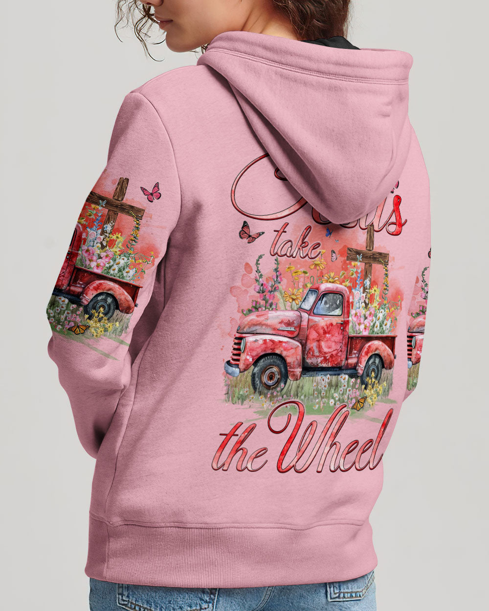 Jesus Take The Wheel Women's All Over Print Shirt - Tyqy2902243